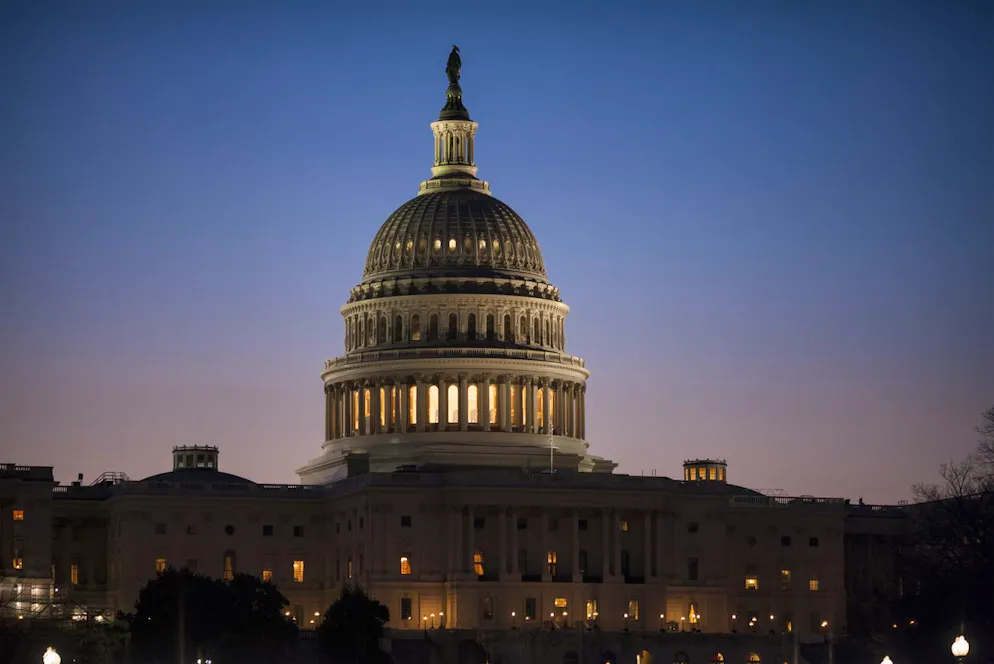Une telle sanction est rarissime au Congrès des Etats-Unis (archives).