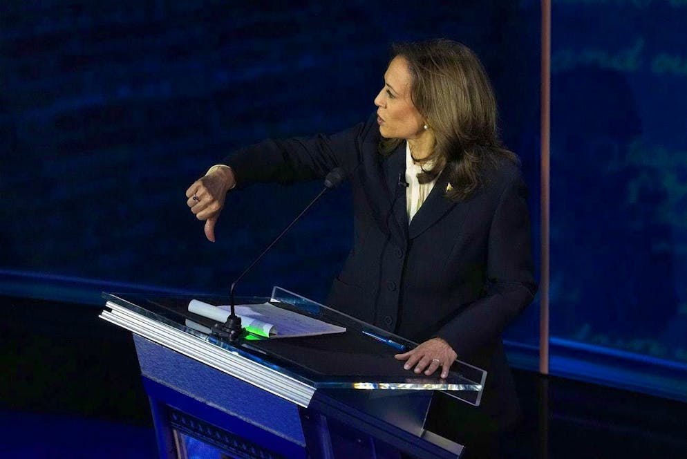 TV duel: focus on Kamala Harris