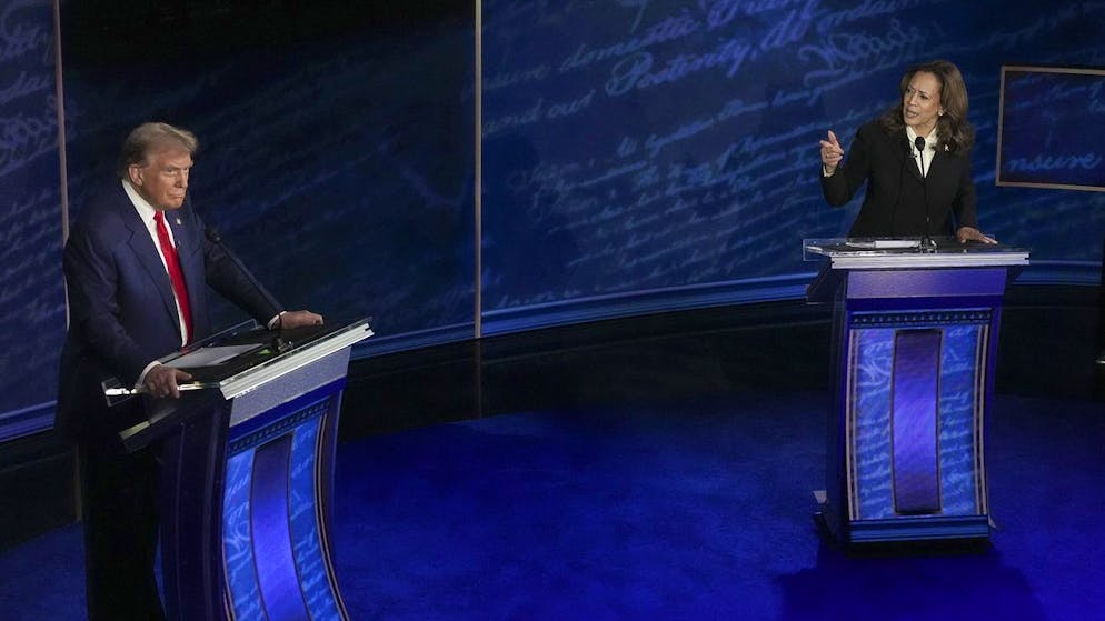 USA 2024. Nel duello TV Harris mette Trump all'angolo e accusa: «Sei amico di Putin che ti si mangerebbe a colazione»