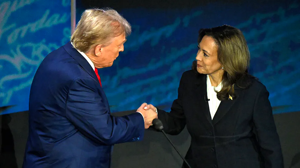 Légère avance. Harris devance Trump dans un sondage du New York Times
