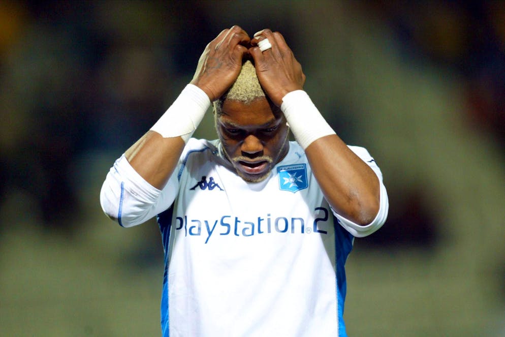 Djibril Cissé encore en activité en 2002