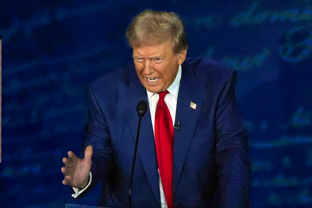 TV duel: Focus on Donald Trump