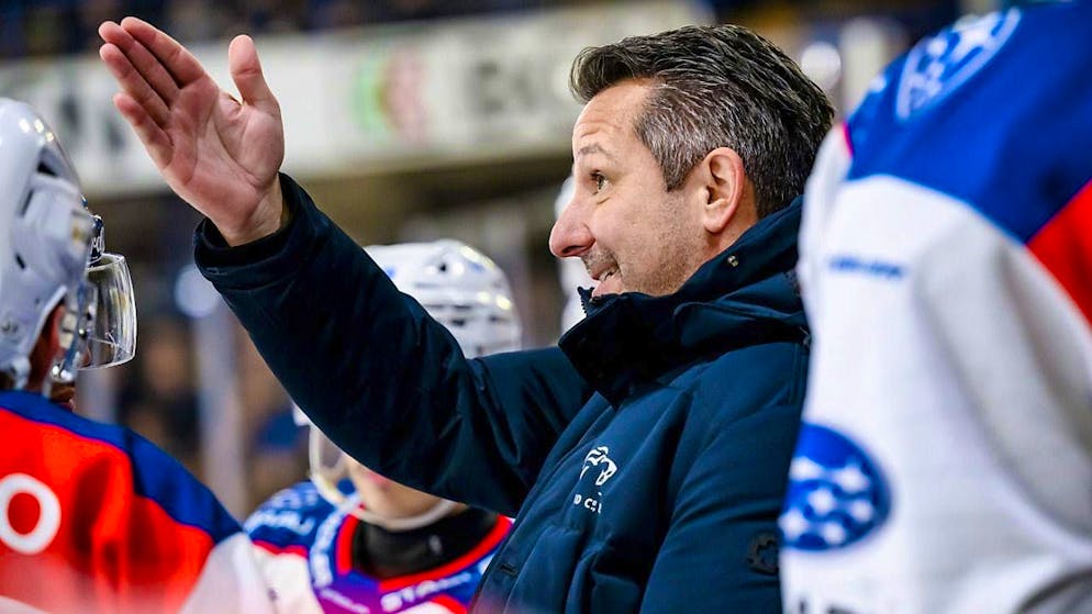 Marco Bayer, coach of the GCK Lions, still sees a lot of potential for improvement in his team after the first game of the season and the defeat in Visp.