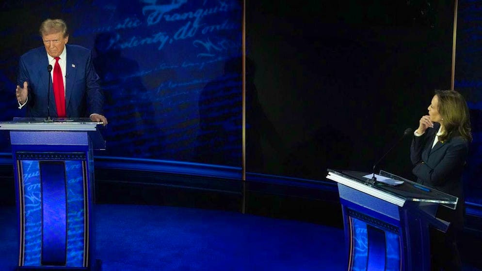 TV duel: focus on Kamala Harris