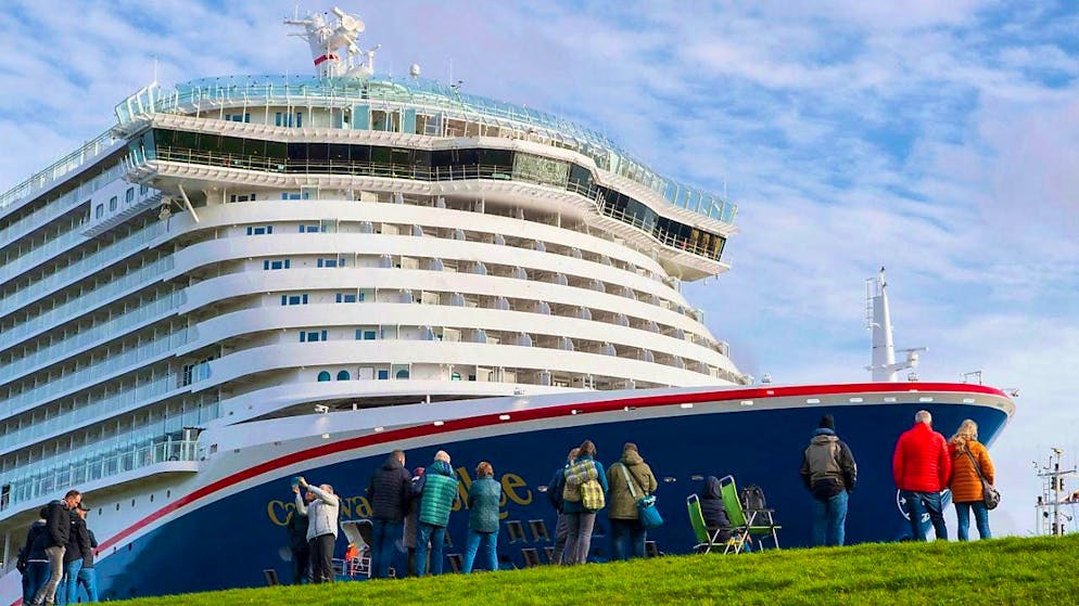 Meyer Werft is known for building cruise ships. (archive picture)