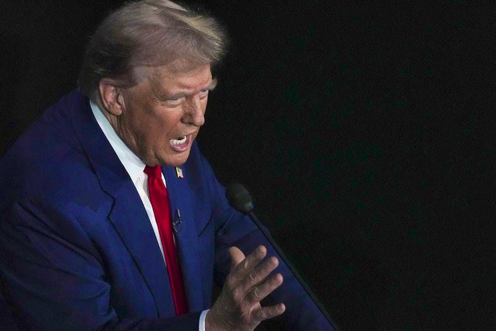 TV duel: Focus on Donald Trump