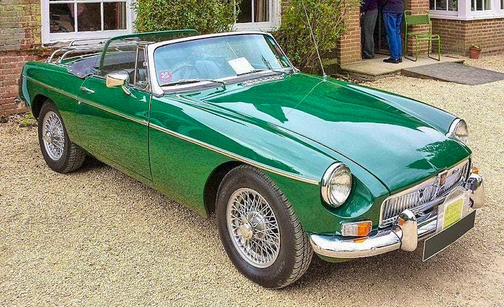 In the 1960s, MG was known for its two-seater MGB.