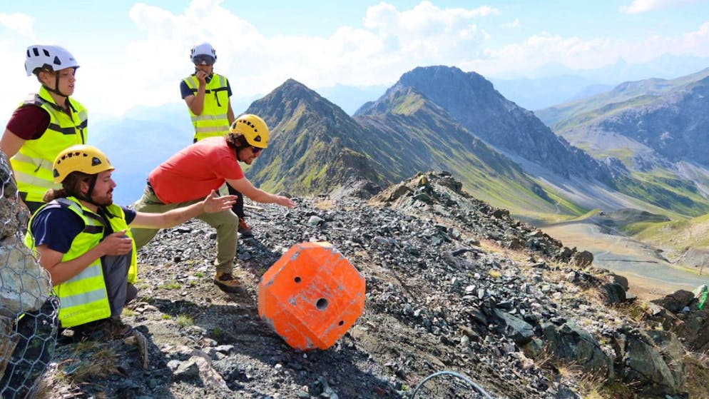 Si gioca a bocce ad alta quota.