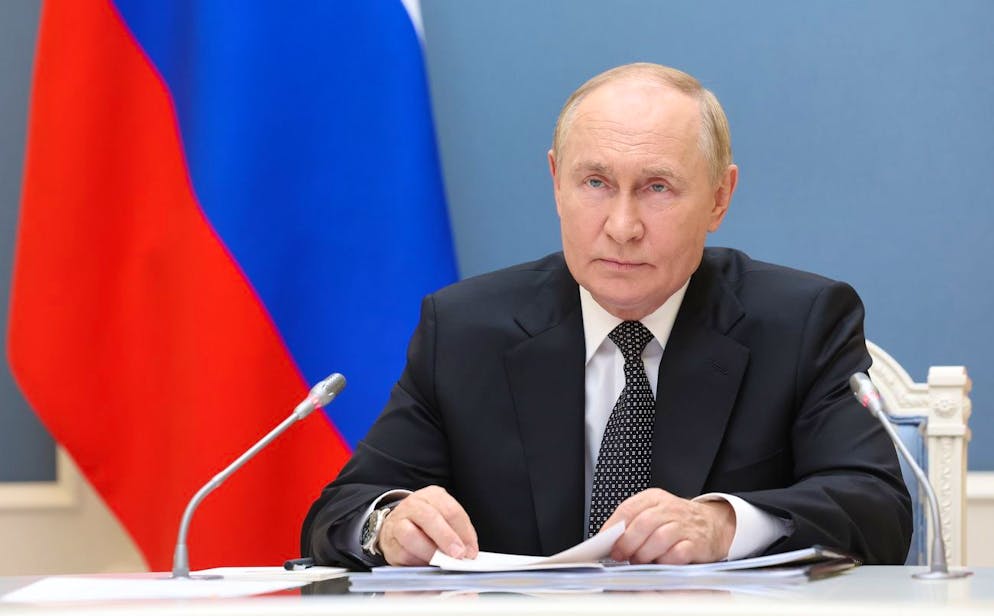 Ses déclarations interviennent alors que l'armée russe, qui avance déjà sur le front de l'est de l'Ukraine, a lancé une contre-offensive dans la région russe de Koursk (archives).