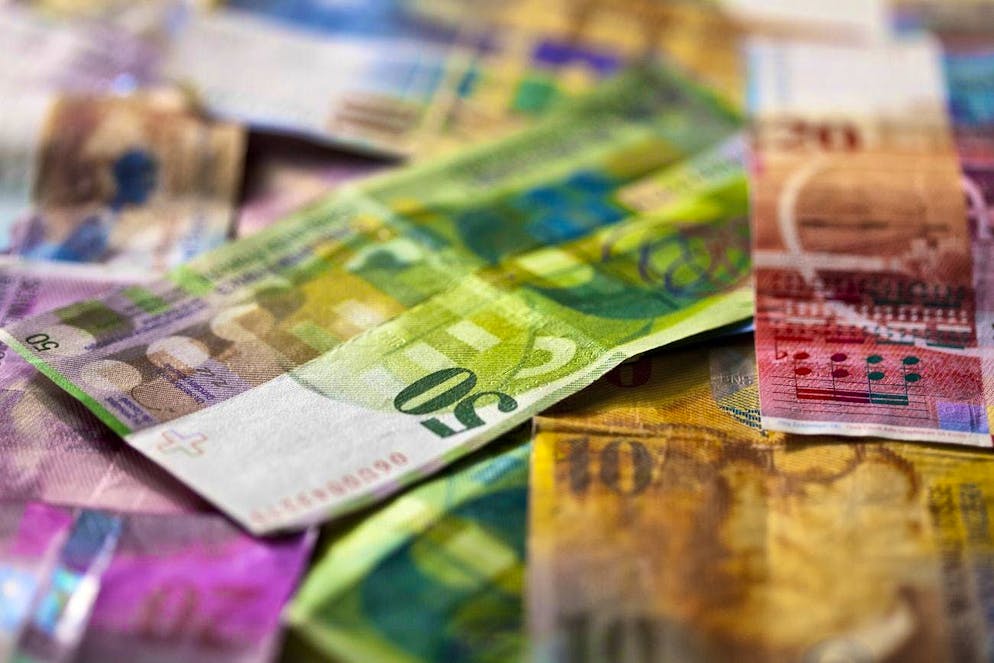 The federal government is said to have miscalculated by around 10 billion. (KEYSTONE/Martin Ruetschi)