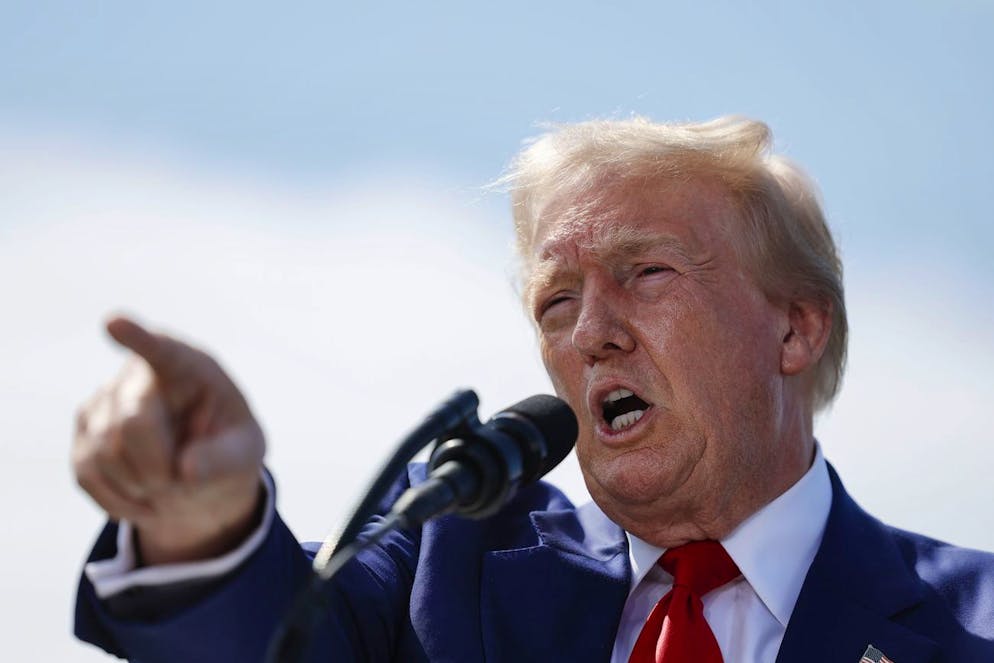 Donald Trump a échappé en juillet à une première tentative d'assassinat (archives).