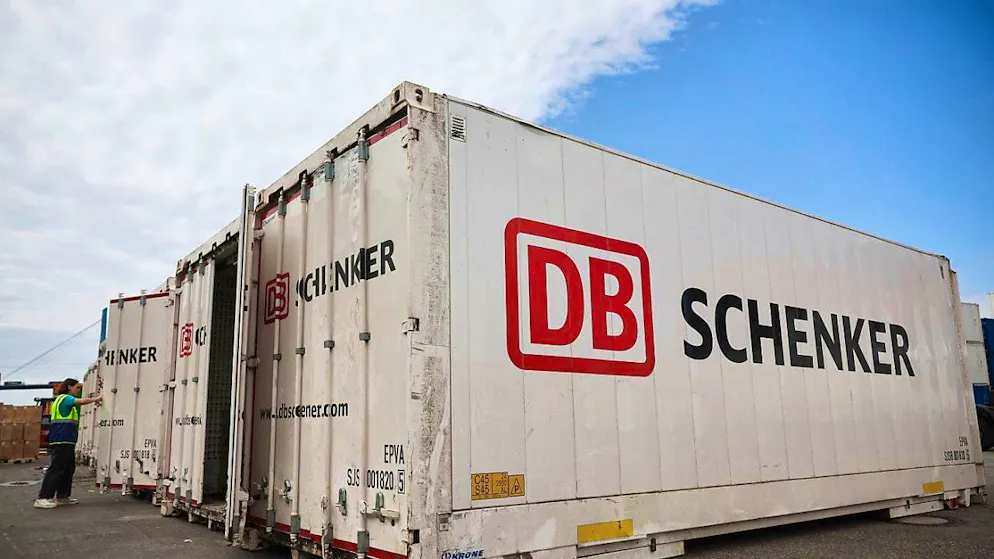 ARCHIVE - DSV acquires Deutsche Bahn's logistics subsidiary DB Schenker for 14.3 billion euros. Photo: Christian Charisius/dpa