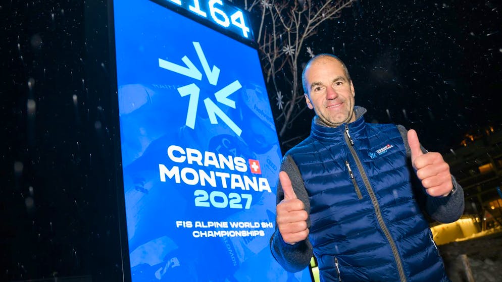 Didier Défago, le directeur général des Mondiaux de Crans-Montana 2027, peut avoir le sourire.