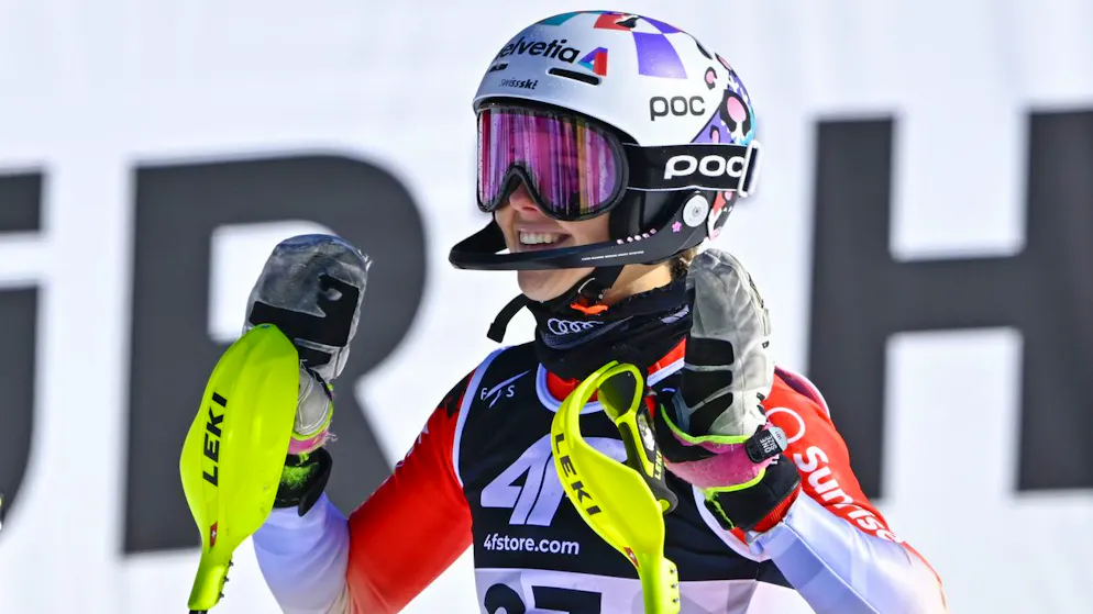 Ski alpin. 557 jours après sa 4e déchirure des ligaments croisés, Aline Danioth est de retour !