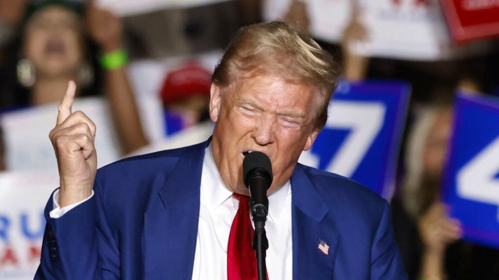 Donald Trump a à nouveau échappé à des tirs (Archives).