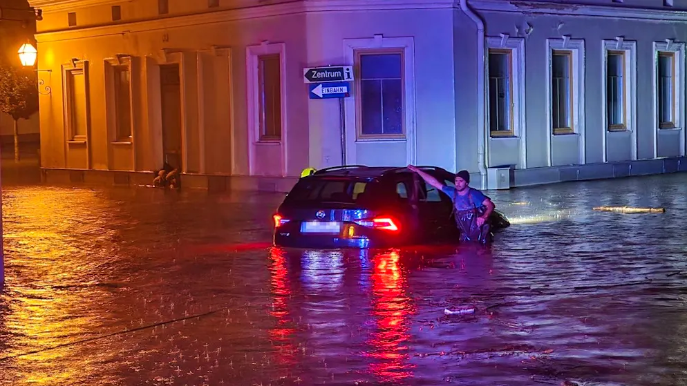 La tempête Boris fait des ravages. L'Autriche est sous l'eau: trains et métro interrompus