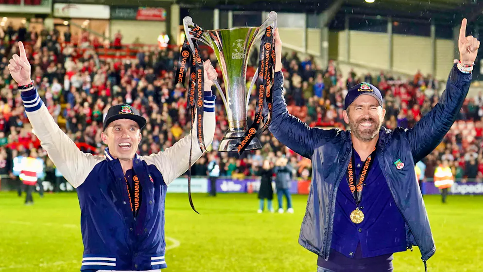 Depuis l’arrivée de Rob McElhenney et Ryan Reynolds, Wrexham vit un conte de fées.