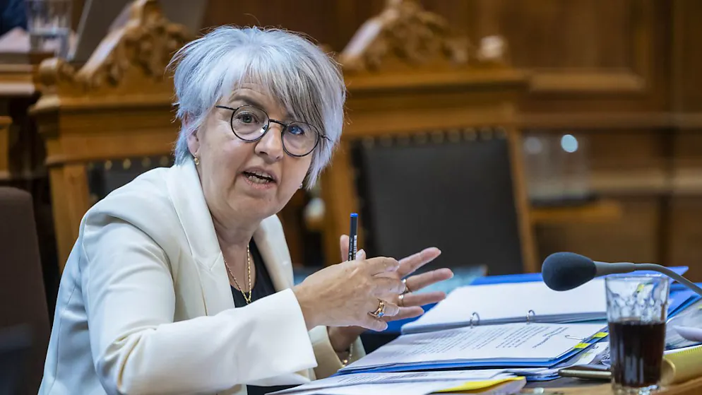Une coupe de 6,5 millions n'est pas anecdotique, a déclaré la ministre de la culture Elisabeth Baume-Schneider.