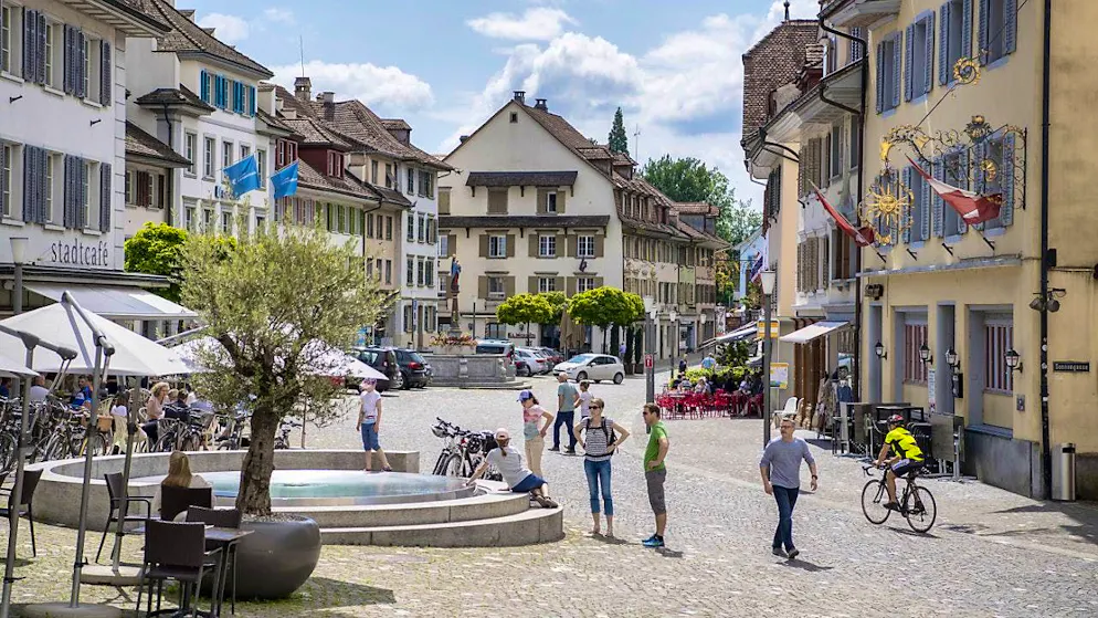 The townscape of the old town of Sursee LU is of national importance. (archive photo)
