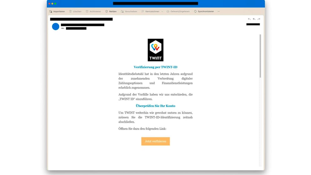 Nuova truffa. Ecco come i cybercriminali tentano di rubarvi i dati bancari su TWINT