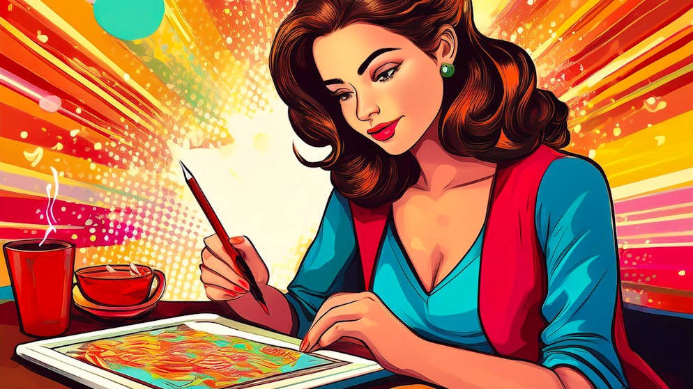 Künstliche Intelligenz. «KI, ein Bild für die Geburtstagskarte, bitte!»