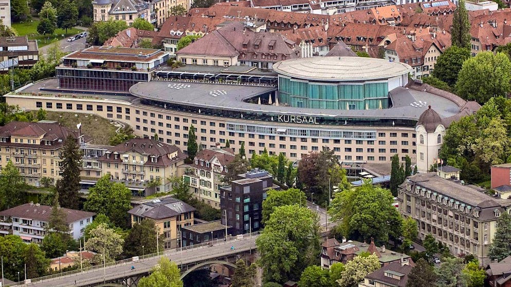 Bern's Kursaal, a congress center with a hotel, event halls and a casino, has returned to profit in the first half of 2024. (archive image)