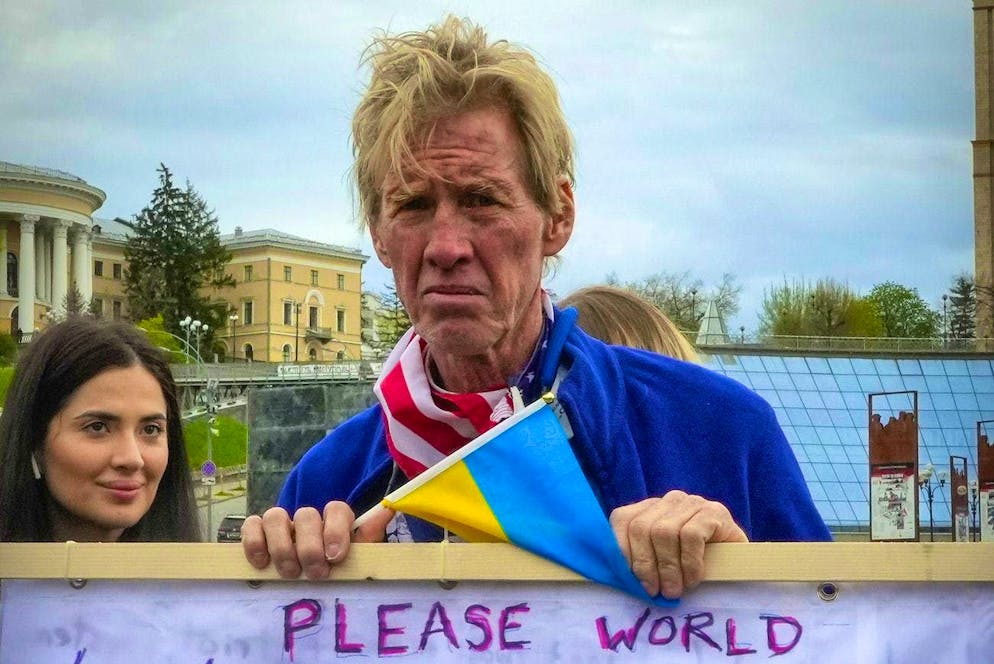 Ryan Wesley Routh le 30 août 2022 à Kiev.