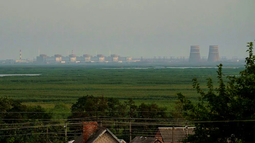 La plus grande centrale nucléaire d'Europe à Zaporijjia, dans le sud de l'Ukraine, a été mise à l'arrêt en septembre 2022 en raison de l'agression russe. (archives)