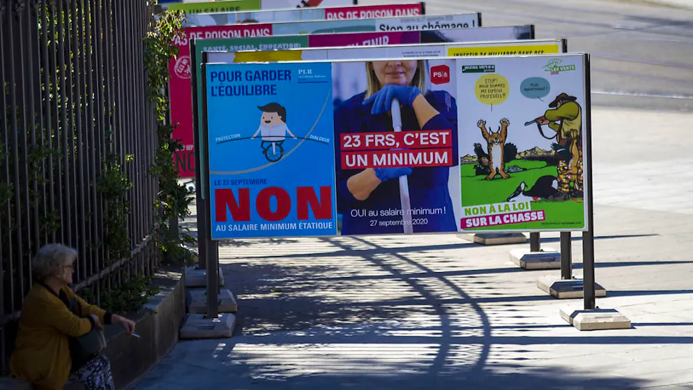 Accepté en votation à Genève en septembre 2020, le salaire minimum a été introduit en novembre de la même année (archives).