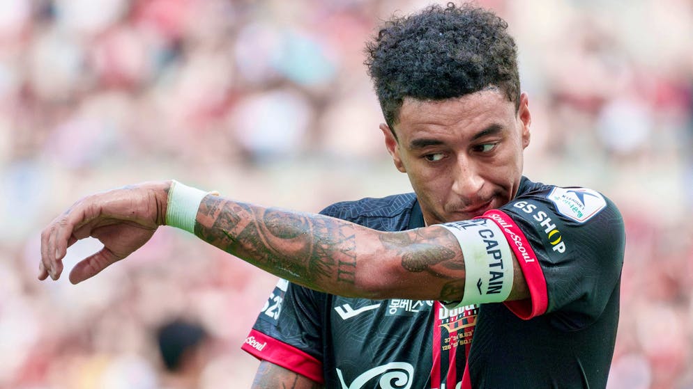 Jesse Lingard a reçu une amende de 128 euros à Séoul, où il évolue désormais.