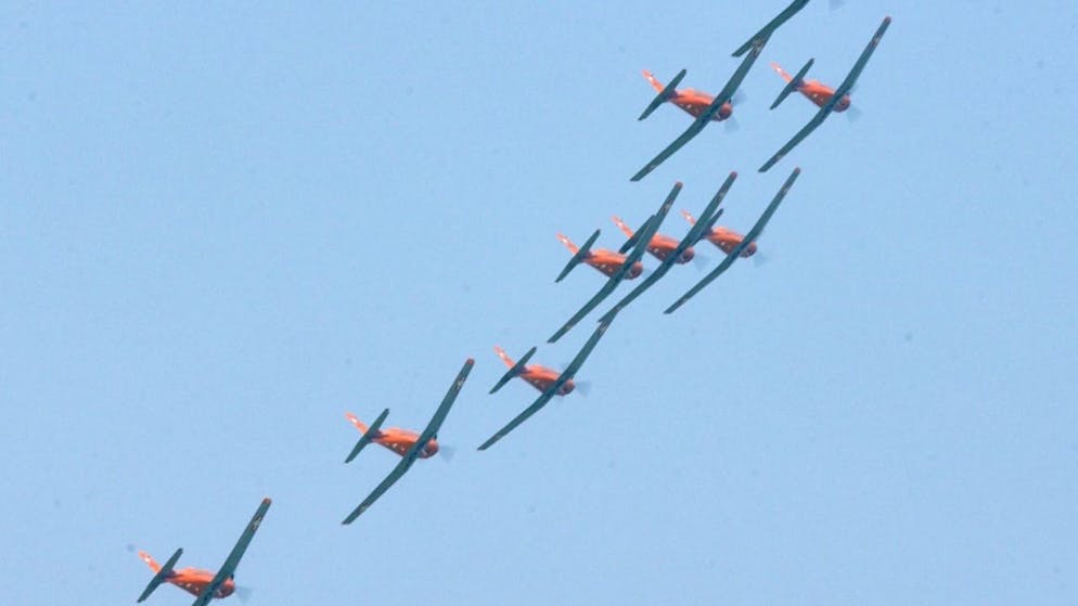 Le maintien des avions d'entraînement PC-7 coûtera 70 millions (image prétexte).