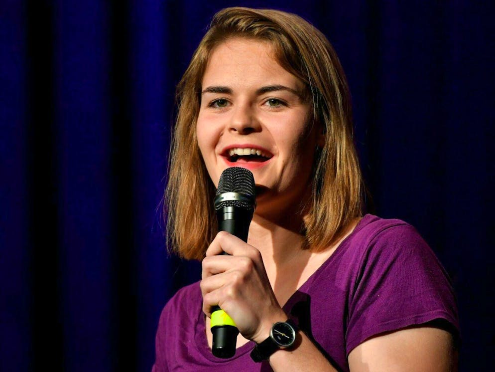 Hazel Brugger doesn't find herself so funny anymore, she says. (archive picture)