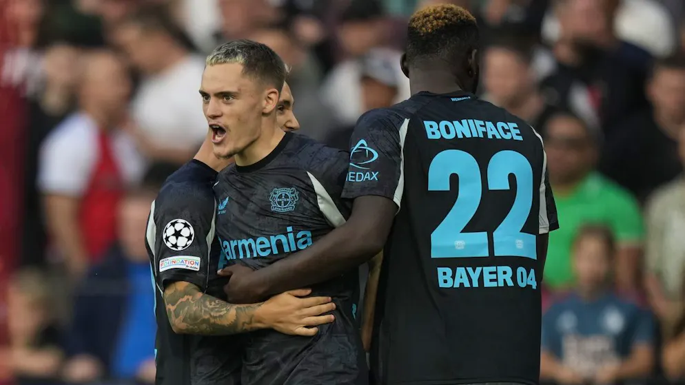 Leverkusen in a baller mood. Granit Xhaka and Co. roll over Feyenoord