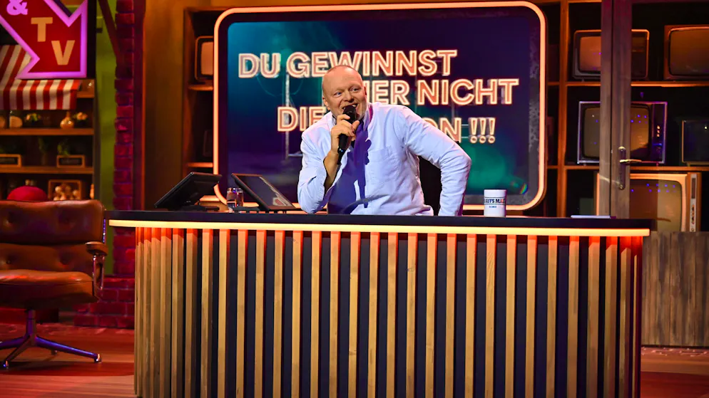 Has German entertainer Stefan Raab made a successful comeback with his new quiz show on RTL+?