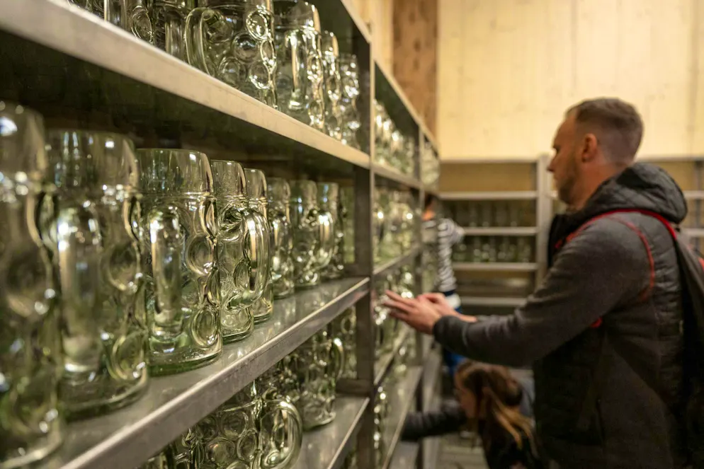 Oktoberfest countdown 2024. Millions of liters of beer are consumed at the festival every year.