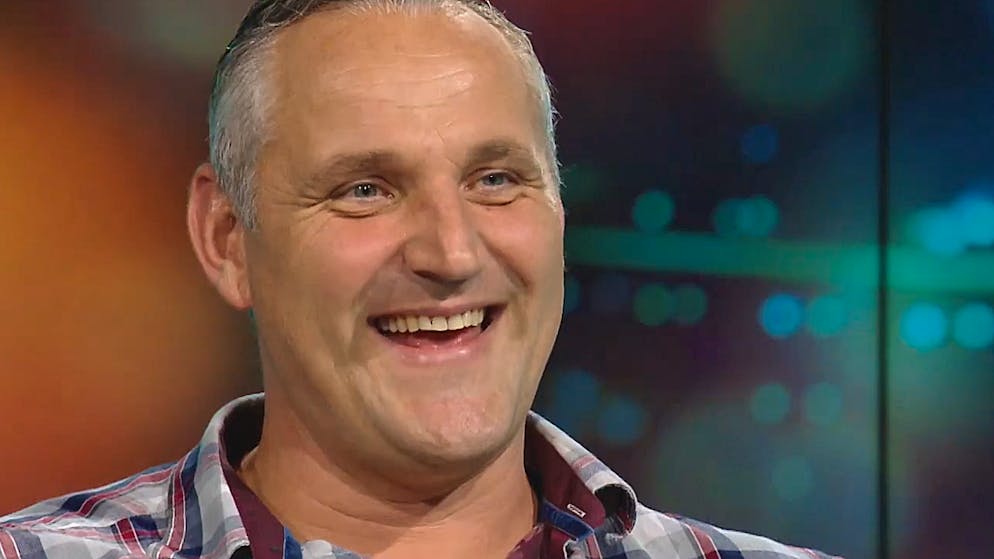 Rekordkranzer Nöldi Forrer. «Das Schwingen fehlt mir jeweils für 2, 3 Sekunden»