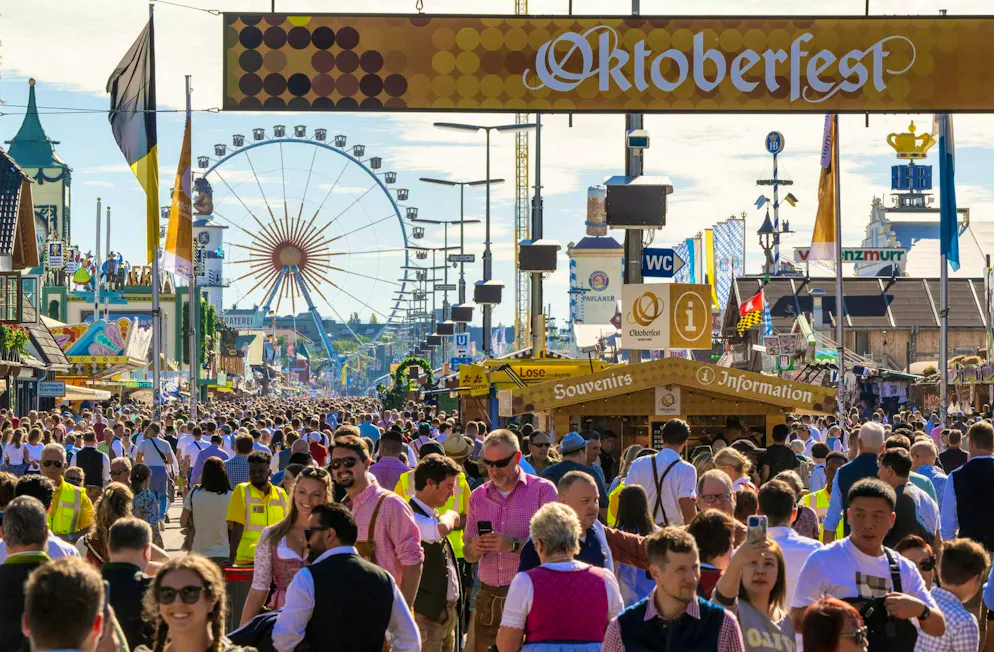 Oktoberfest countdown 2024. The Wiesn 2023 attracted a record-breaking 7.2 million guests. (archive photo)