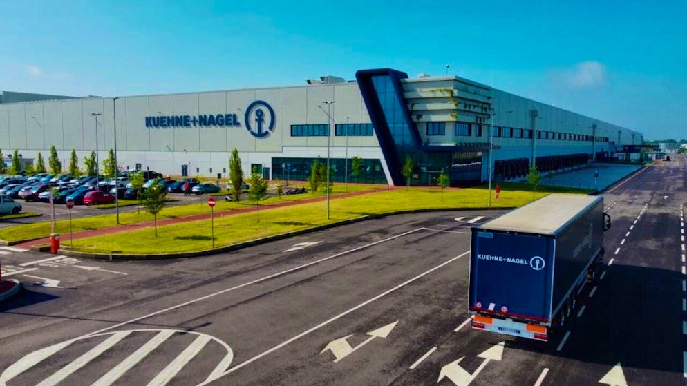 The new logistics center near Mantua was opened on Friday.