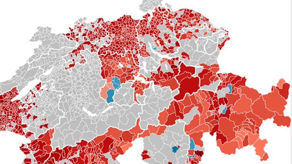 BVG-Reform. So hat deine Gemeinde abgestimmt
