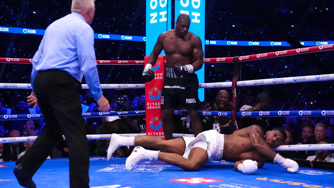 Former world champion Joshua is spectacularly knocked out by Dubois ...