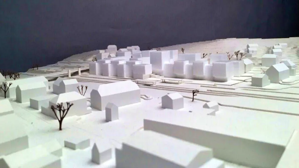 A new district is being created in the center of Oberwangen. (archive picture)