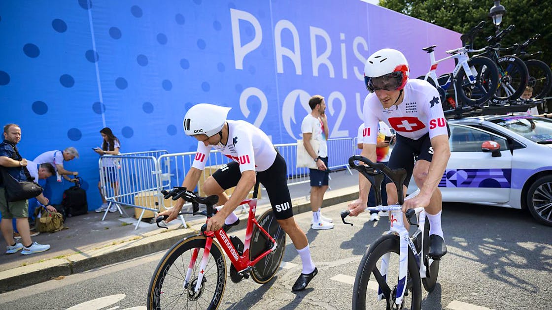 Küng and Bissegger flirt with a medal in the World Championship time trial