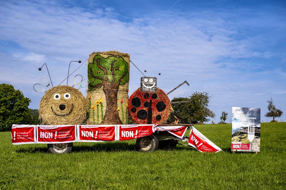 L'iniziativa per la biodiversità non ha convinto il popolo svizzero.