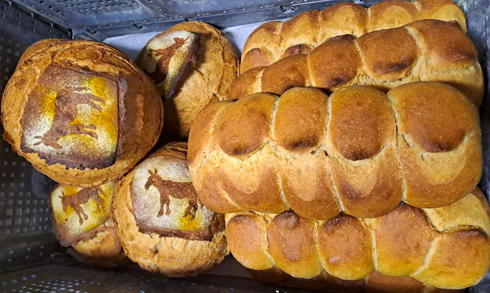 Boulanger du bonheur. «Le Pain que j'aime» est confectionné à partir de farines de céréales anciennes bio et de levain naturel.