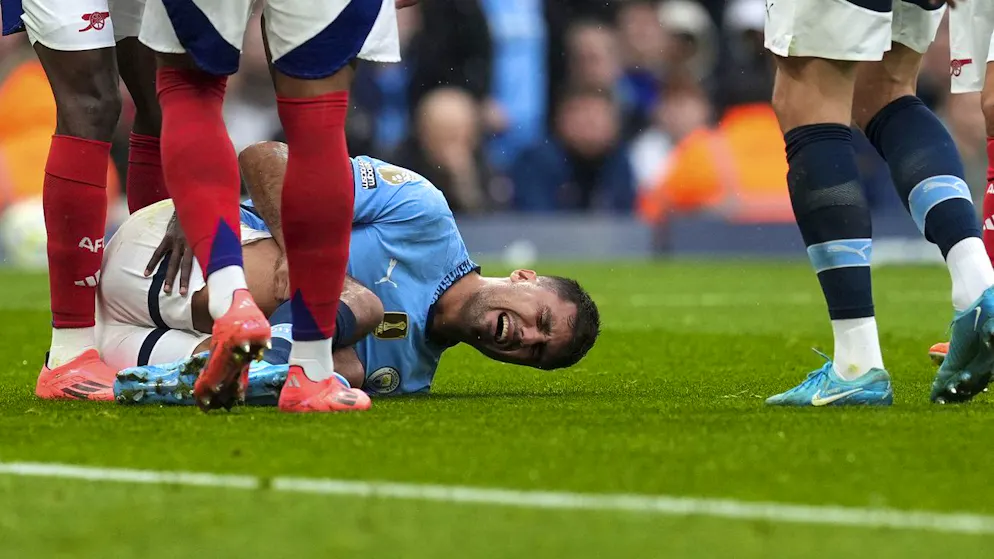 Premier League. Rodri gravement blessé : saison compromise pour le milieu de City