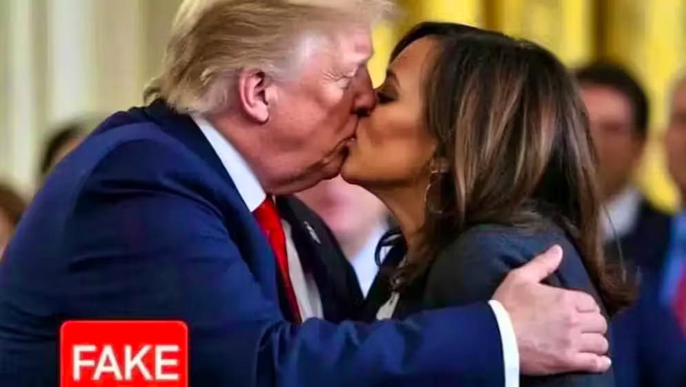 Deepfakes wie diese Aufnahme wurden mit Elon Musks X-Bildgenerator erstellt.