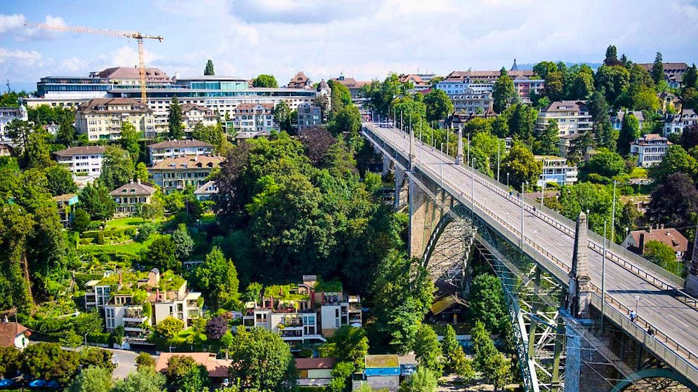 To be renovated next year: The Kornhausbrücke in Bern. (Archive)