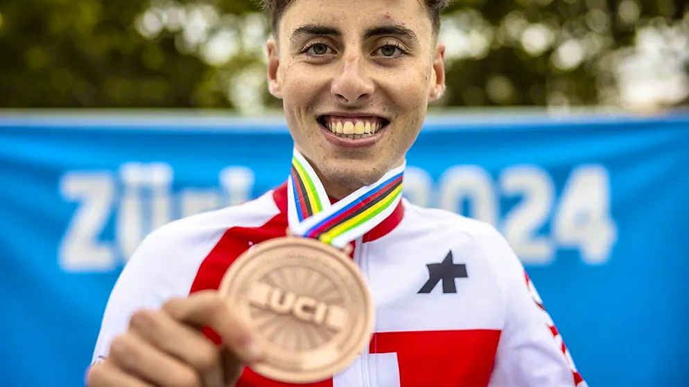 Jan Christen is delighted with his U23 bronze medal, even though he would just as soon have competed in the elite category at the World Cycling Championships in Zurich