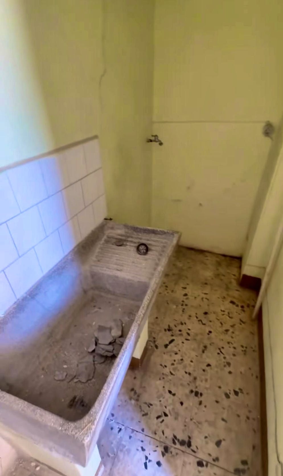 Briton buys one-euro house in Sicily. ... conceals a gutted wet room. On the first floor opposite....