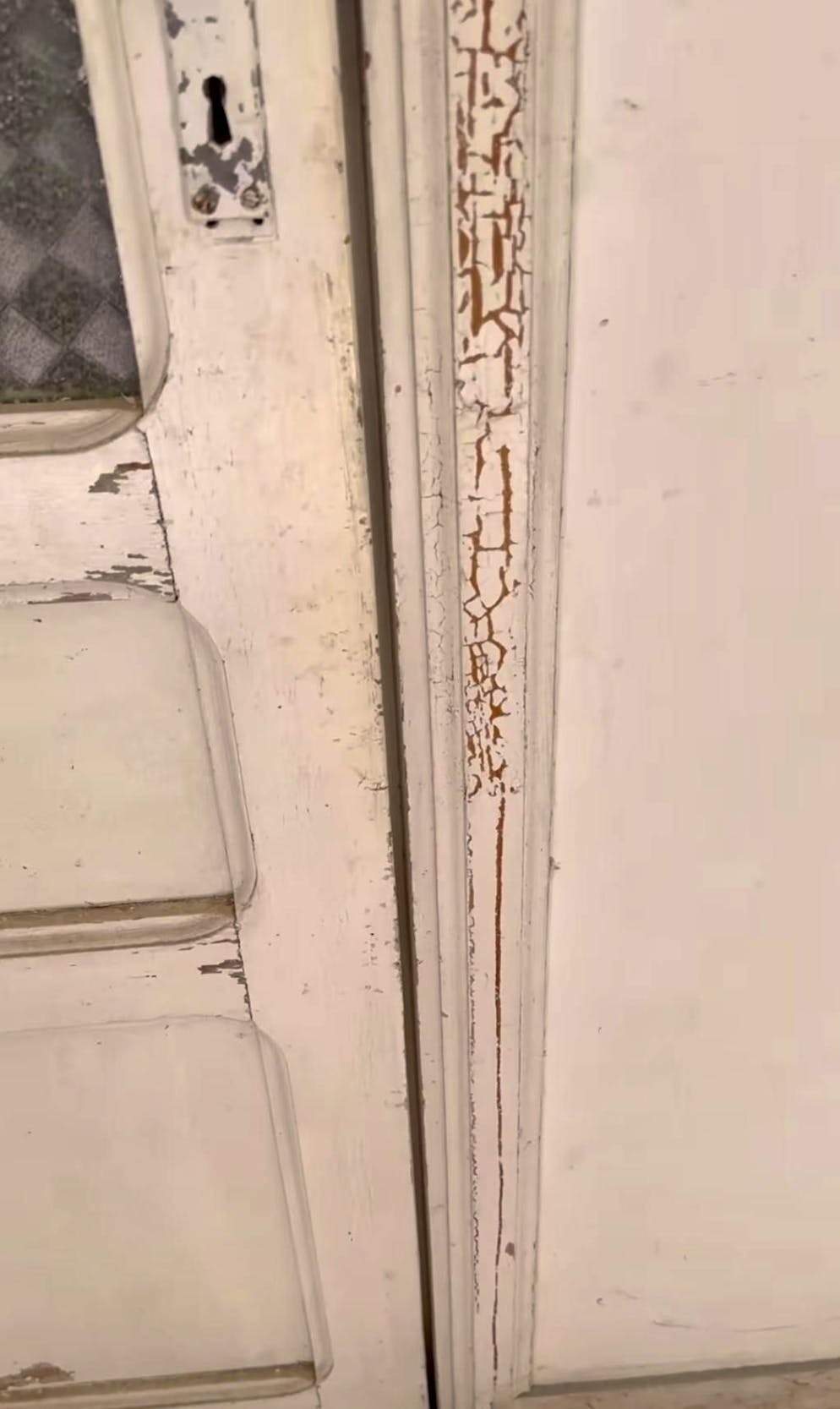 Briton buys one-euro house in Sicily. Behind this door, which has since been sandblasted, ...